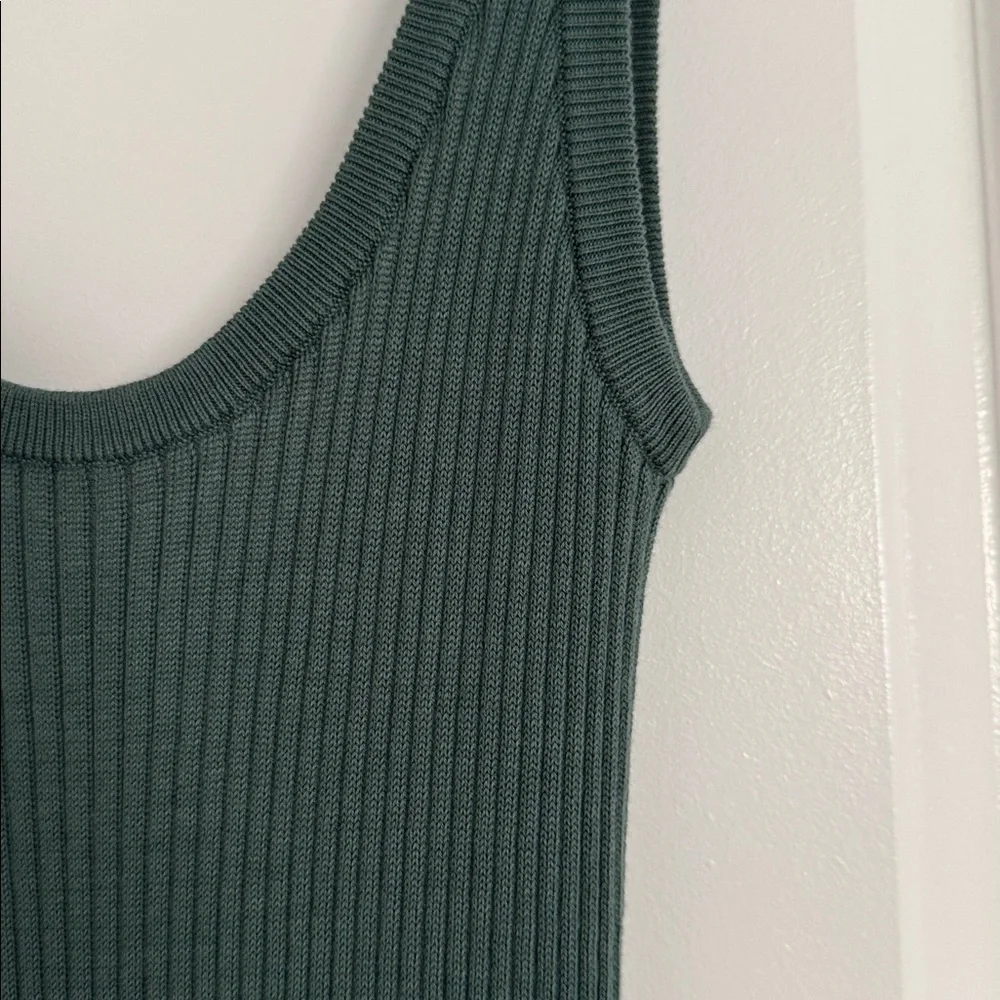 Autumn Cashmere Muted Forest Green Maxi Dress, xs - Picture 2 of 6